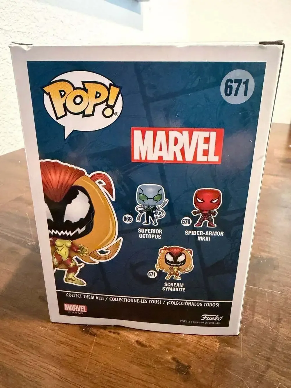 Funko Pop! Marvel Scream Symbiote #671 Walgreens Exclusive Vinyl Figure